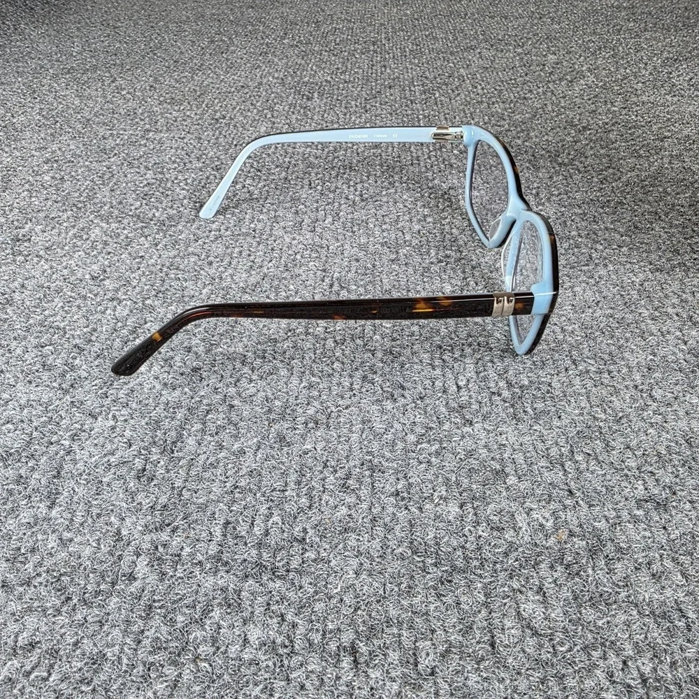 Via Spiga Zyloware 350-S‎ 550 Tortoise And Blue Eyeglasses Frame 53-15-140
